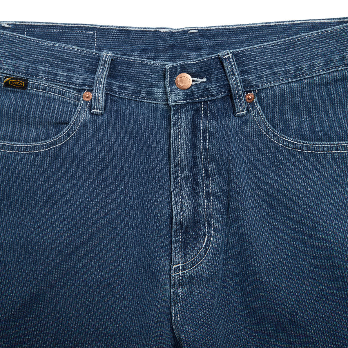 RVCA Dayshift Denim Shorts - Blue Collar