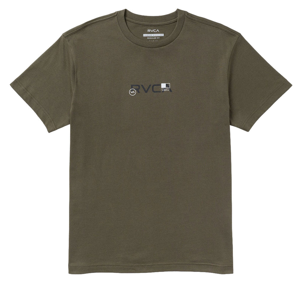 RVCA Small Icons T-Shirt - Fatigue