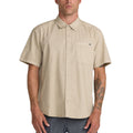 RVCA ANP Short Sleeve Shirt - Light Khaki
