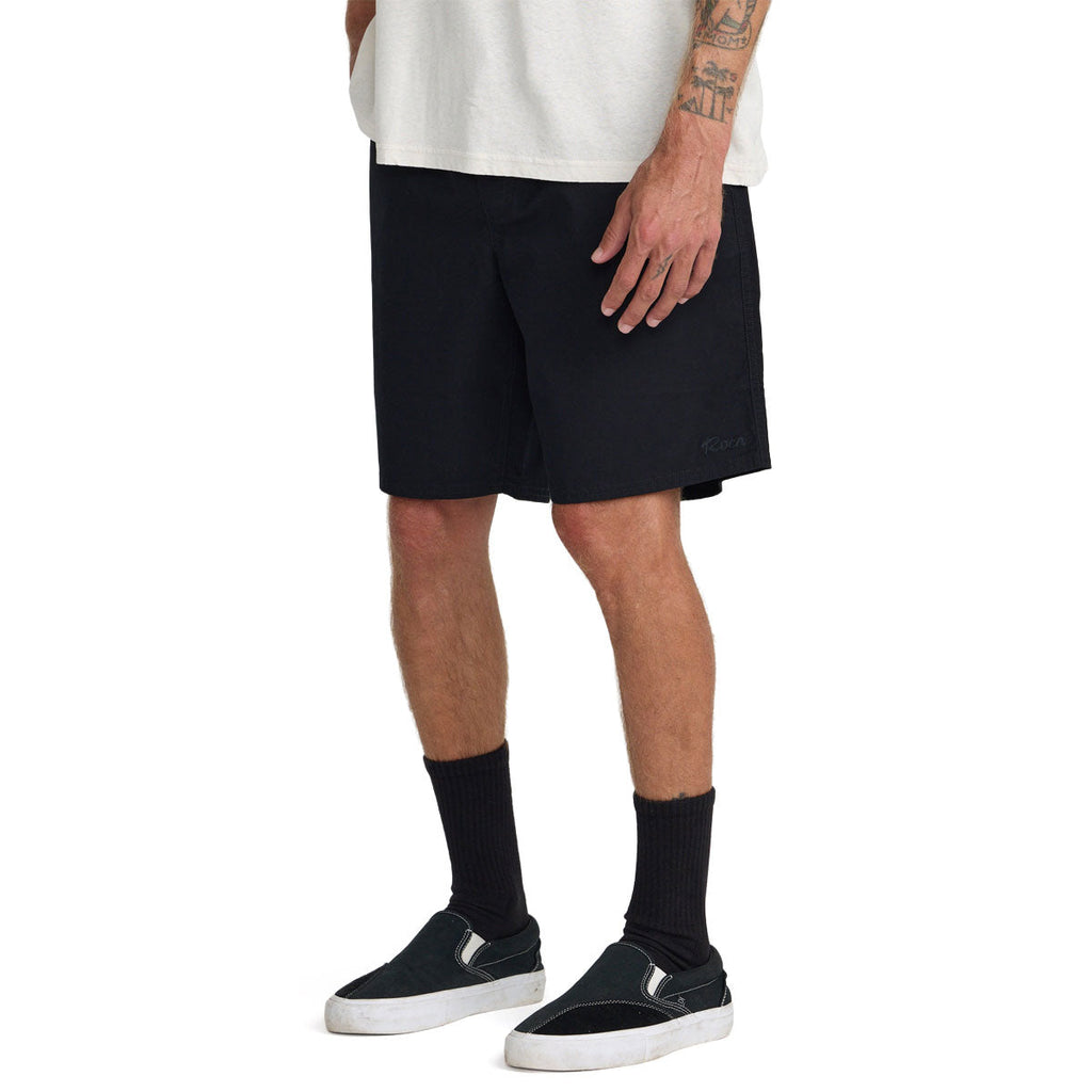 RVCA Weekend Elastic 2 19" Shorts - RVCA Black