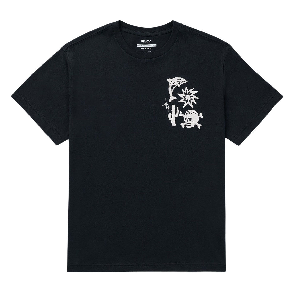 RVCA High On Life T-Shirt - Black