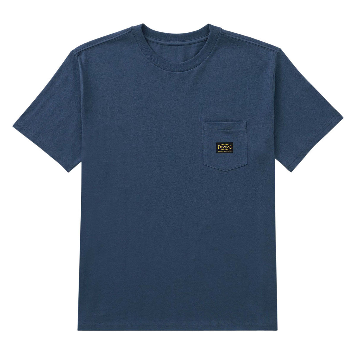 RVCA Americana Pocket Label T-Shirt - Dark Denim