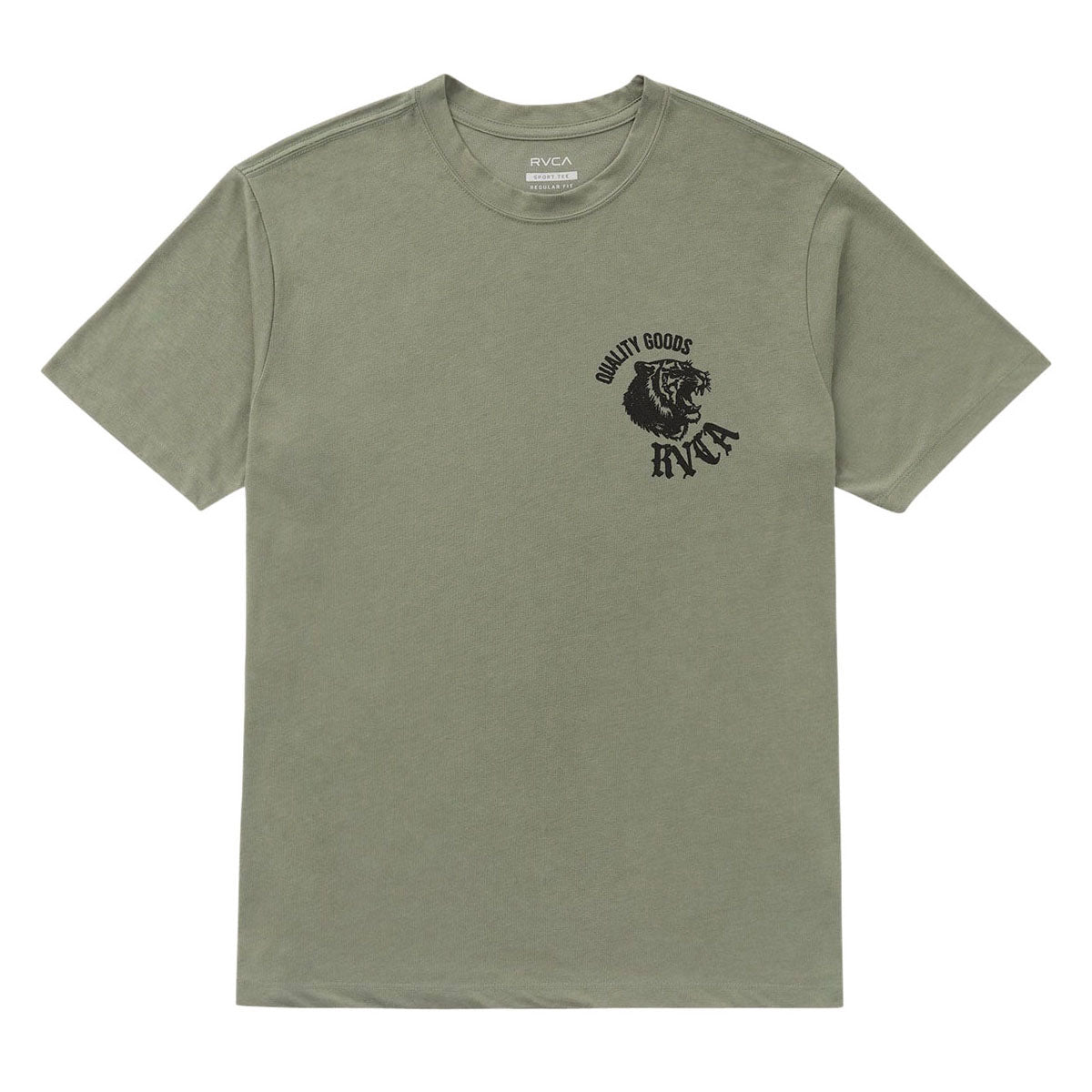 RVCA Big Cat T-Shirt - Army