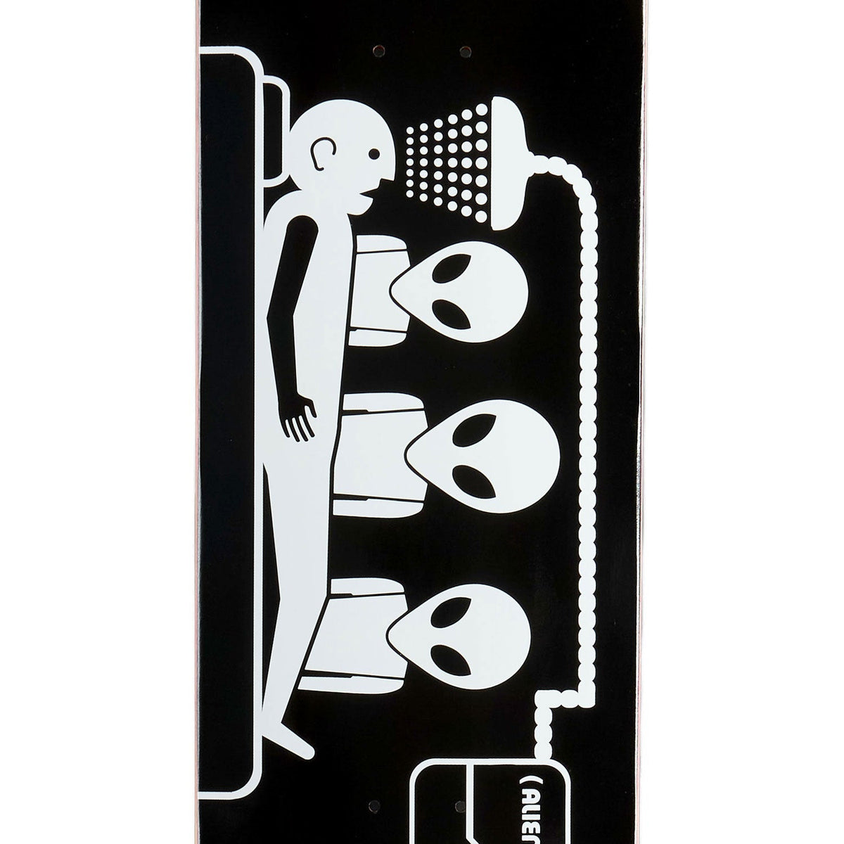 Alien Workshop Abduction Skateboard Deck - Black - 8.375"
