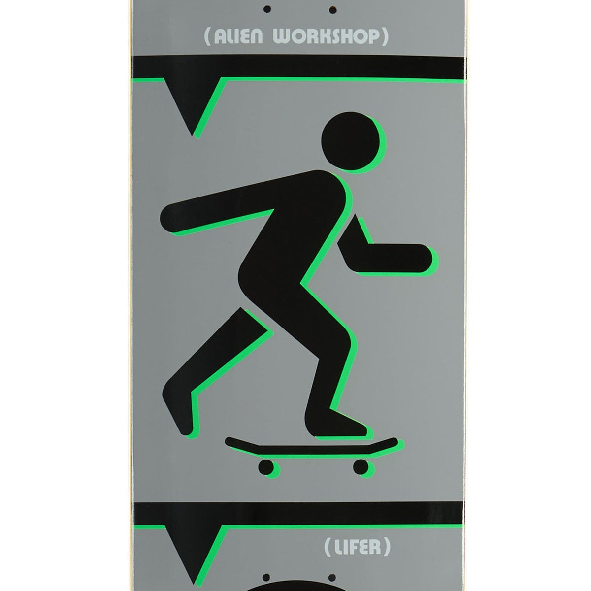 Alien Workshop Lifer Skateboard Deck - Grey - 8.44"