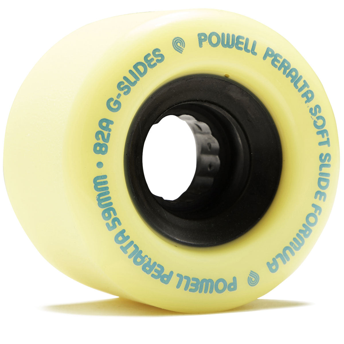 Powell-Peralta G-Slides 82A Longboard Wheels - Yellow - 59mm