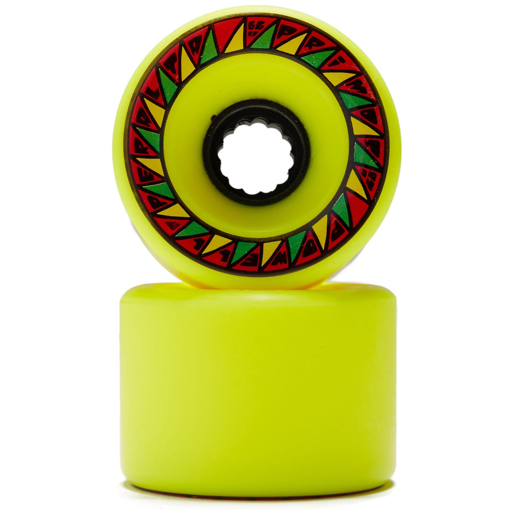 Powell-Peralta Primo 82a Longboard Wheels - Yellow - 66mm