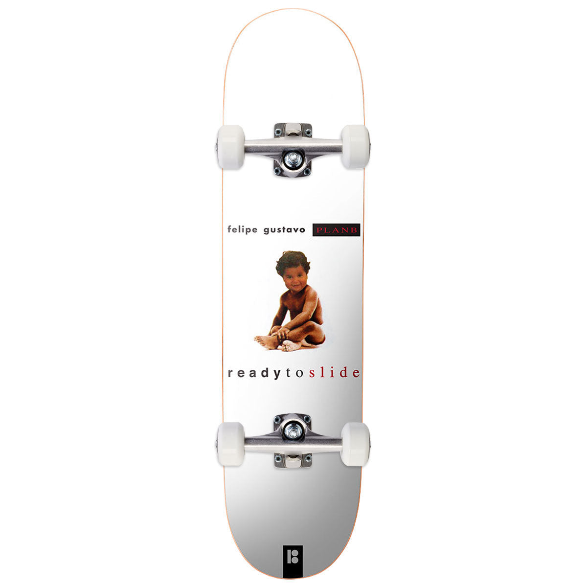 Plan B Born To Slide Skateboard Complete - 8.00"