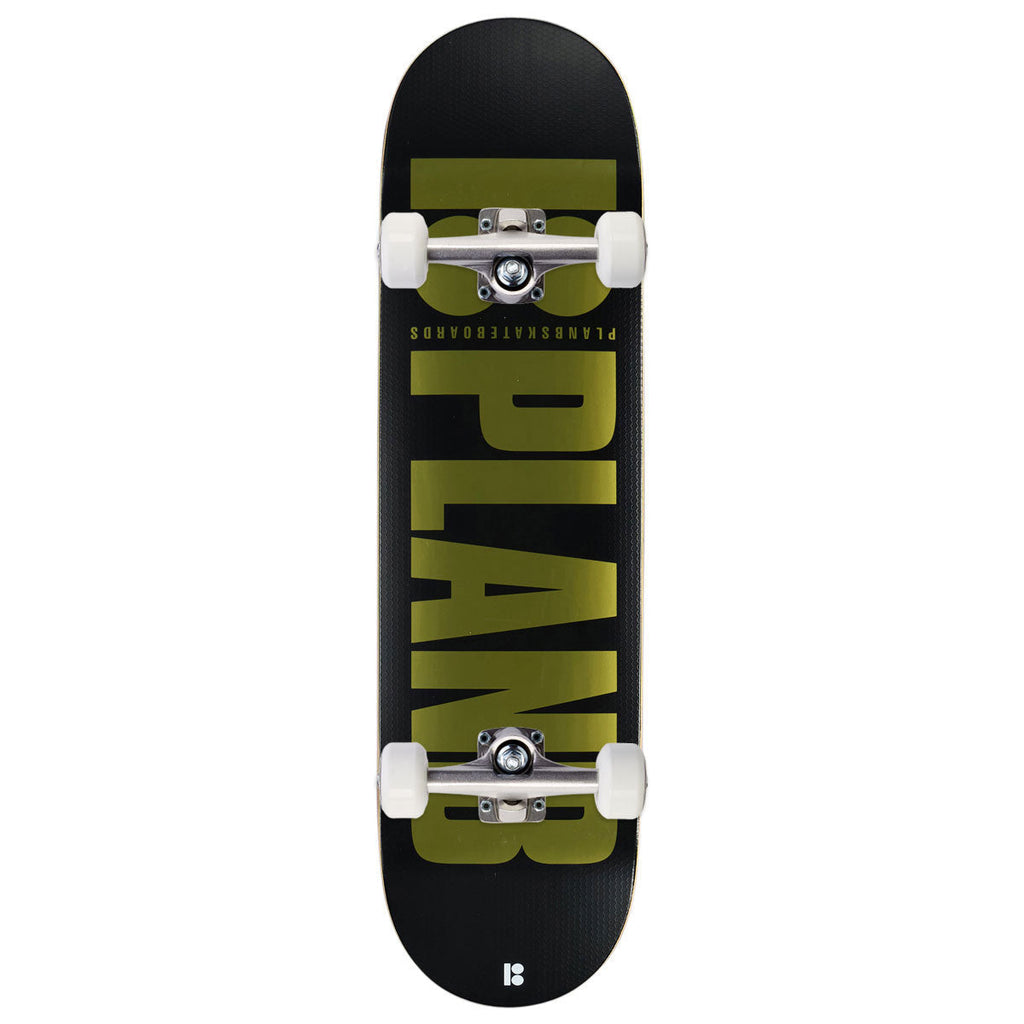 Plan B OG Skateboard Complete - Gold - 8.50"
