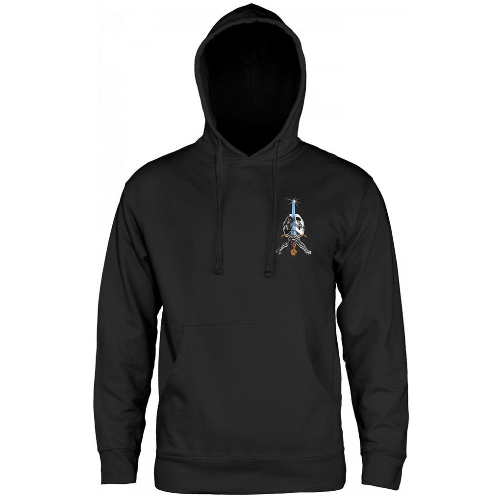 Powell-Peralta Skull And Sword Hoodie - Black