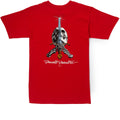 Powell-Peralta Skull And Sword T-Shirt - Red