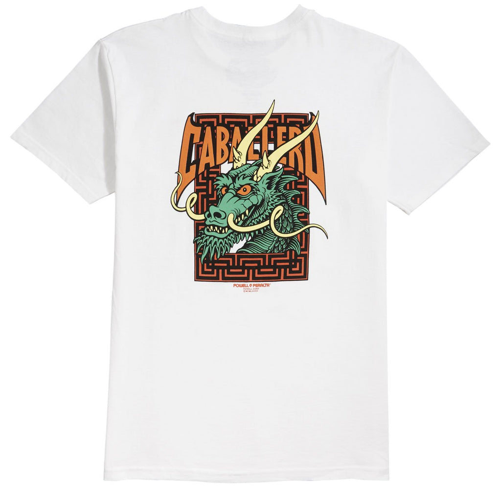 Powell-Peralta Cab Street Dragon T-Shirt - White
