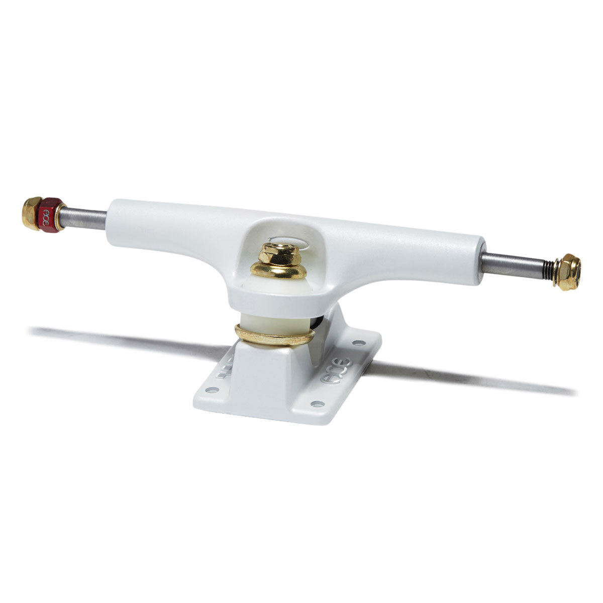 Ace AF1 Satin White Skateboard Trucks - Chrome - 55