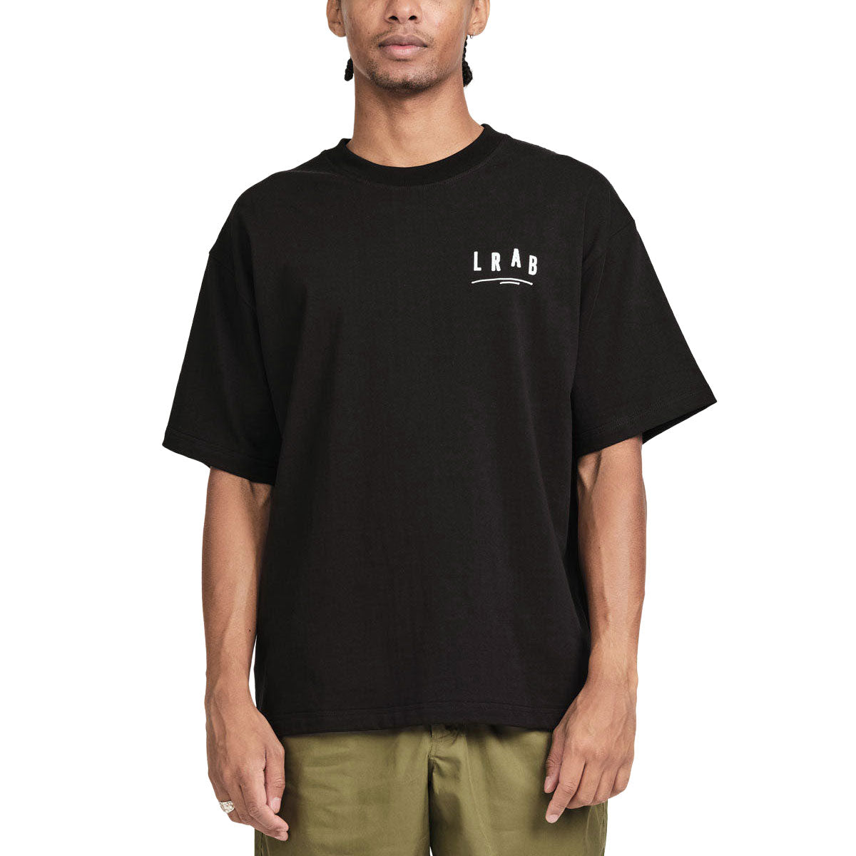 Last Resort AB Serf Cru T-Shirt - Black