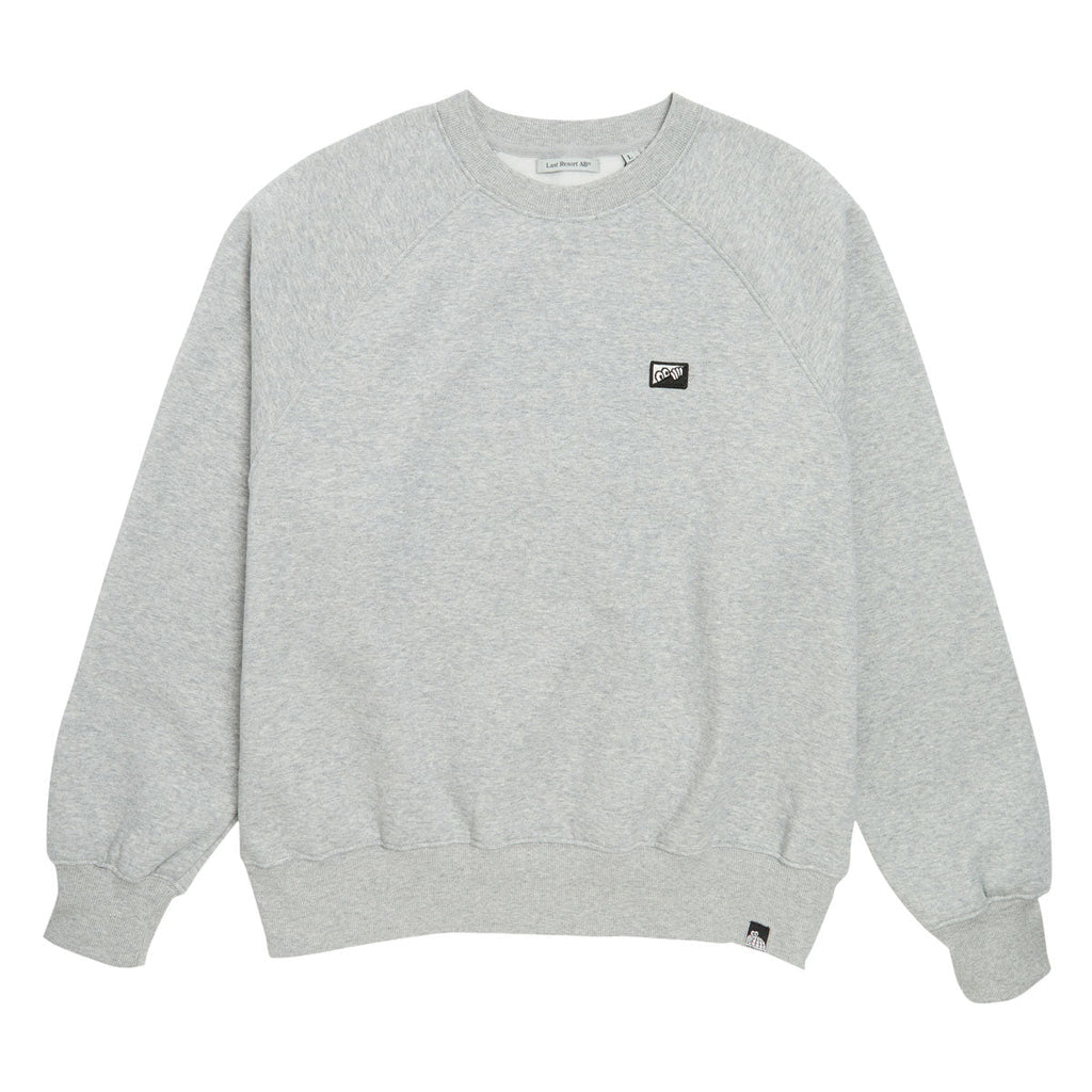 Last Resort AB Raglan Crewneck Sweatshirt - Grey Marle