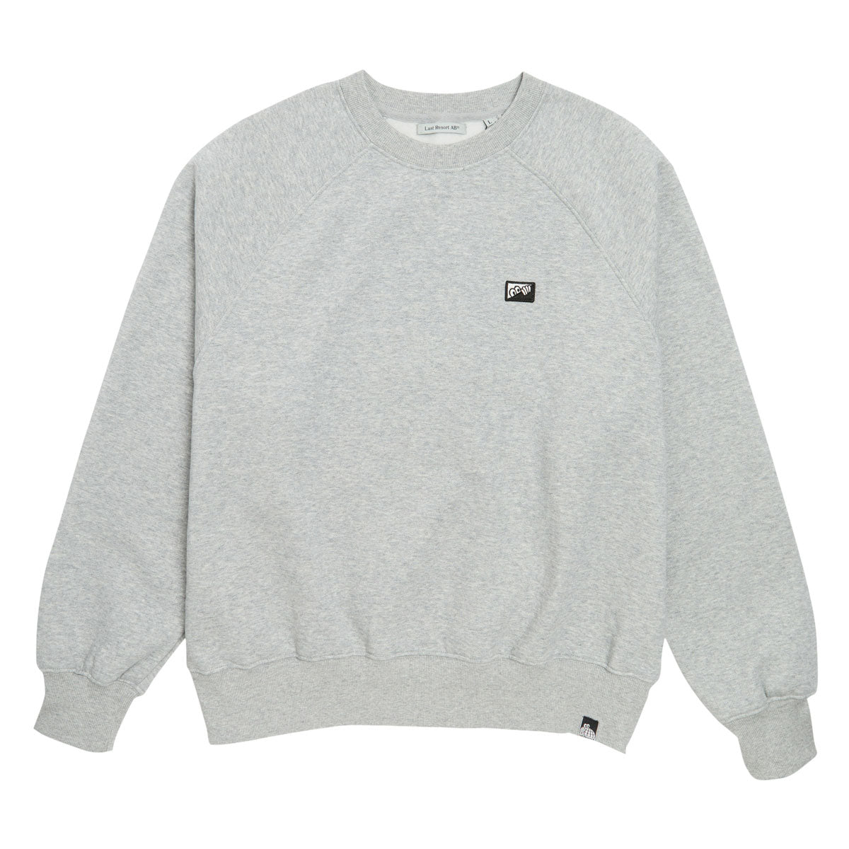 Last Resort AB Raglan Crewneck Sweatshirt - Grey Marle