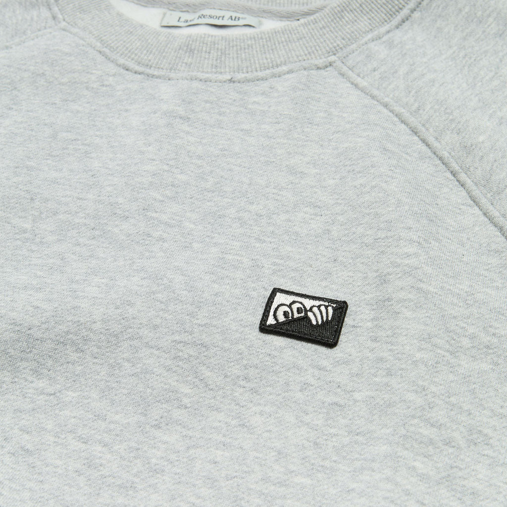 Last Resort AB Raglan Crewneck Sweatshirt - Grey Marle