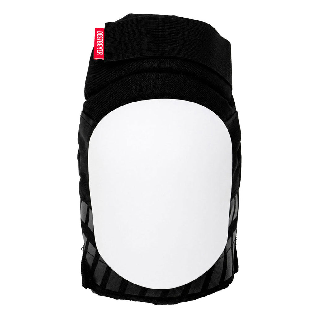 Destroyer P Series Knee Pads - Black/White