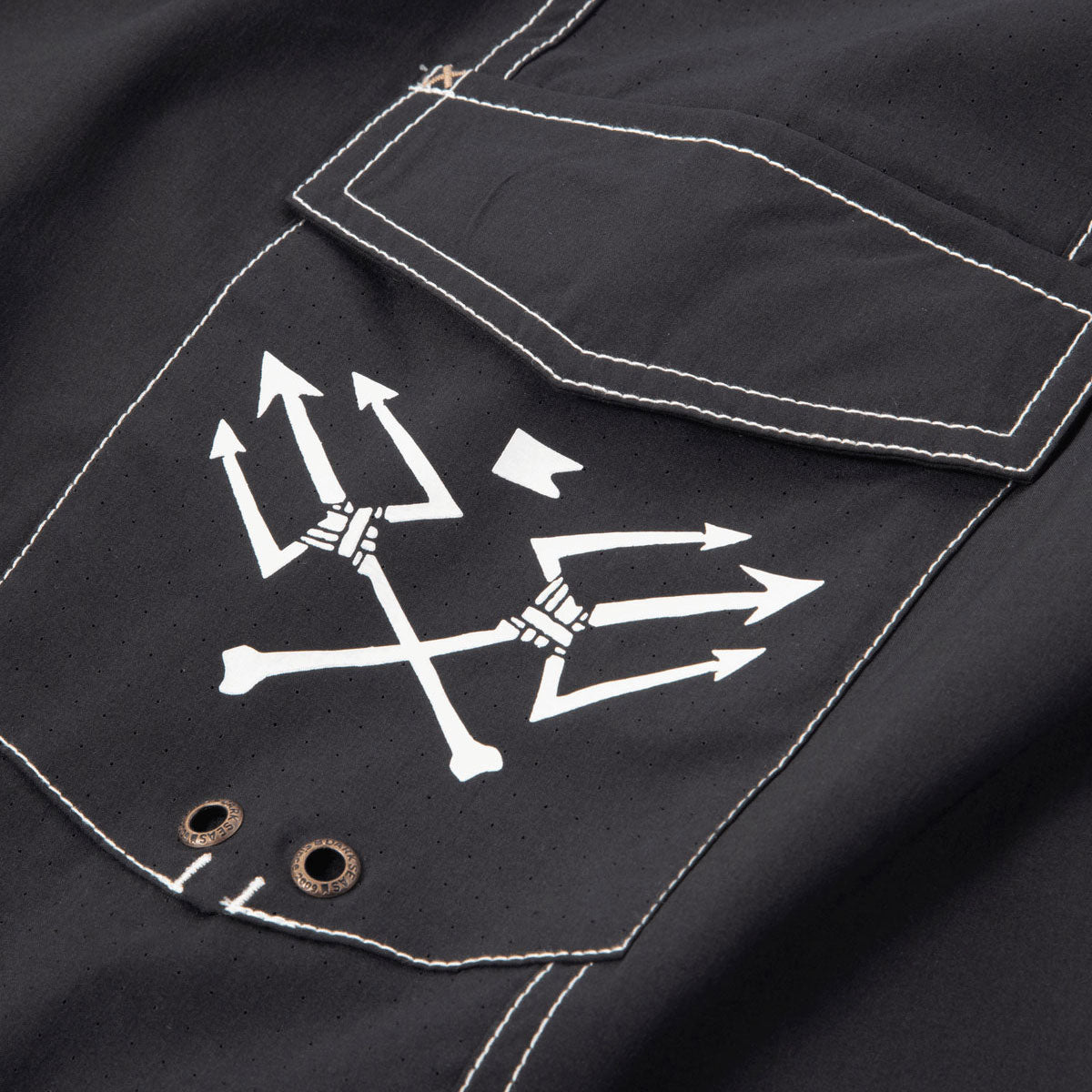 Dark Seas Windward Boardshorts - Black