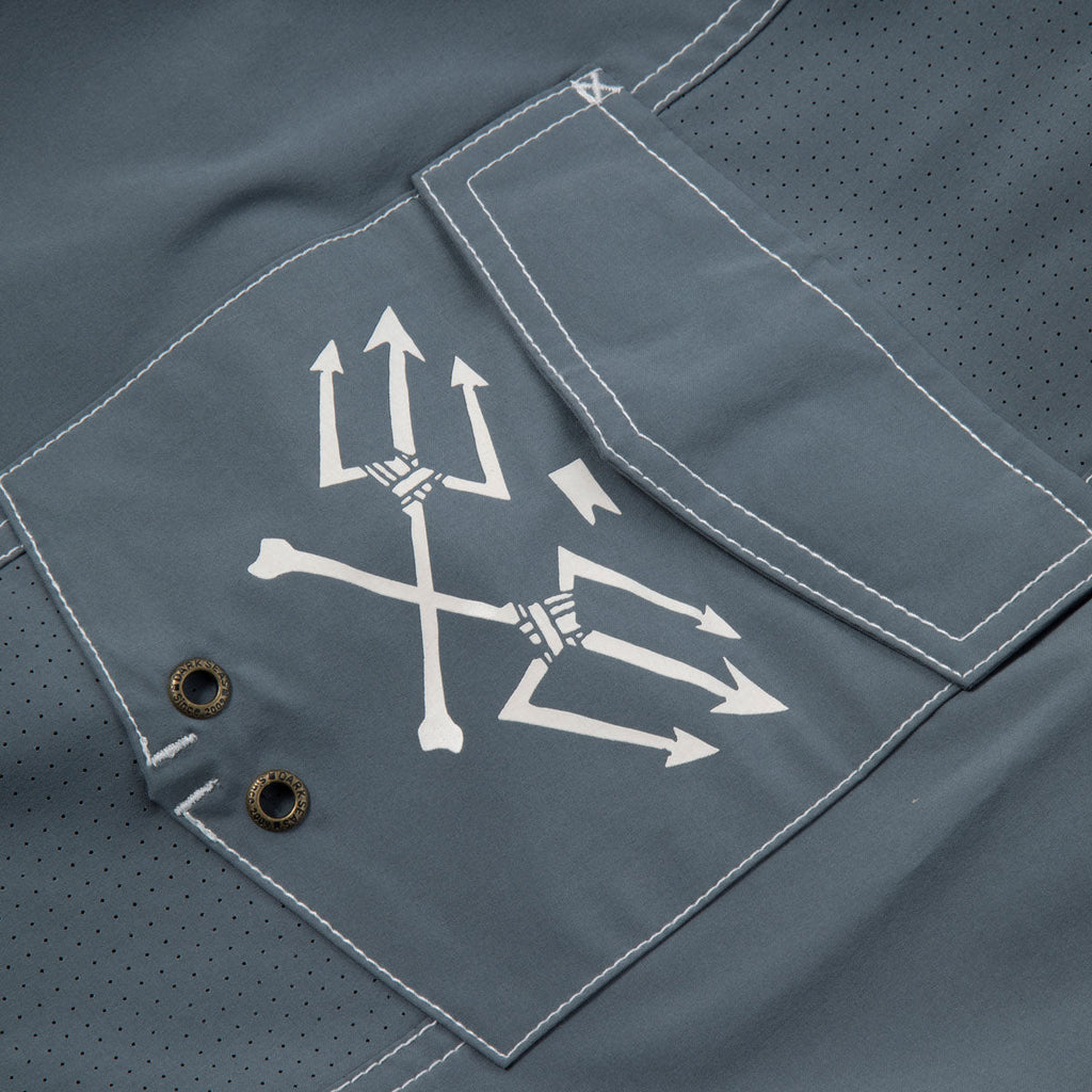 Dark Seas Windward Boardshorts - Storm