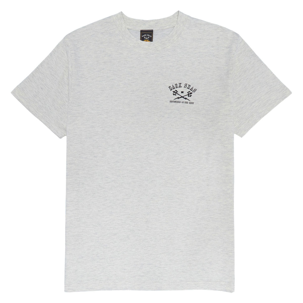 Dark Seas Perilous Mineral Pocket T-Shirt - Heather Oatmeal