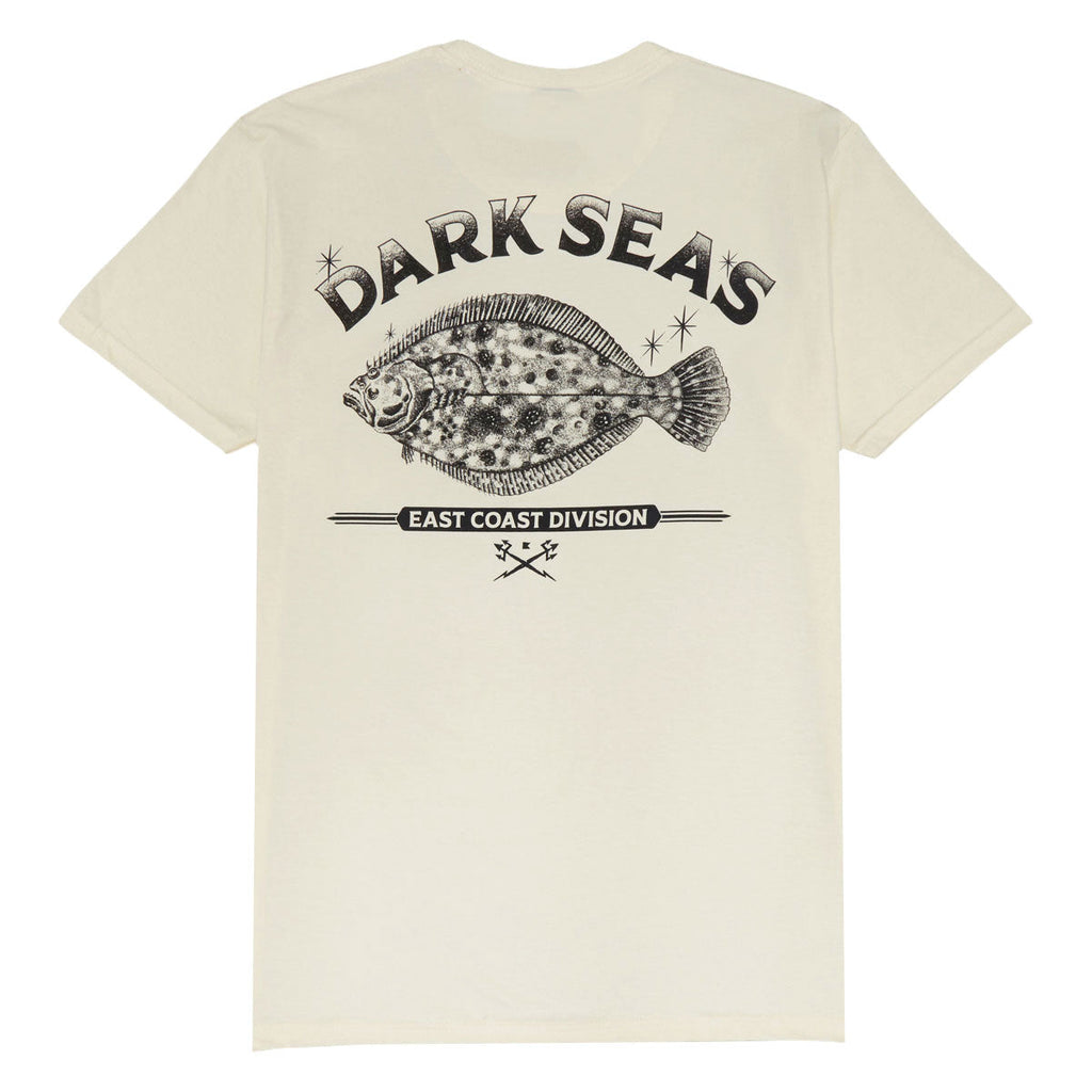 Dark Seas Flounder T-Shirt - Cream