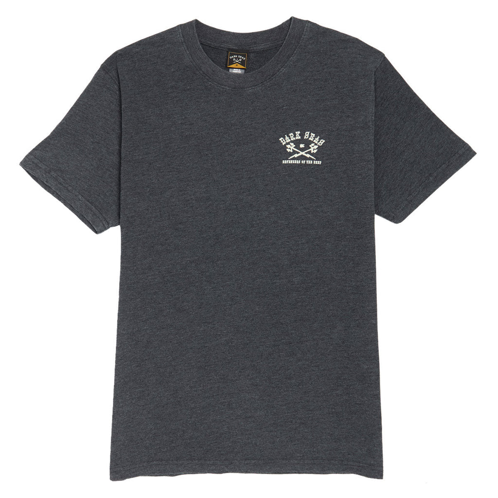 Dark Seas Perilous Mineral Pocket T-Shirt - Heather Charcoal