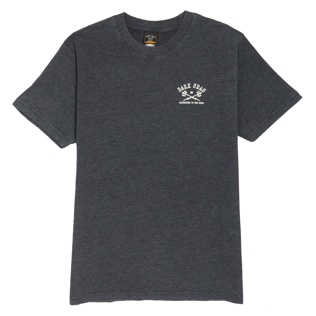 Dark Seas Perilous Mineral Pocket T-Shirt - Heather Charcoal