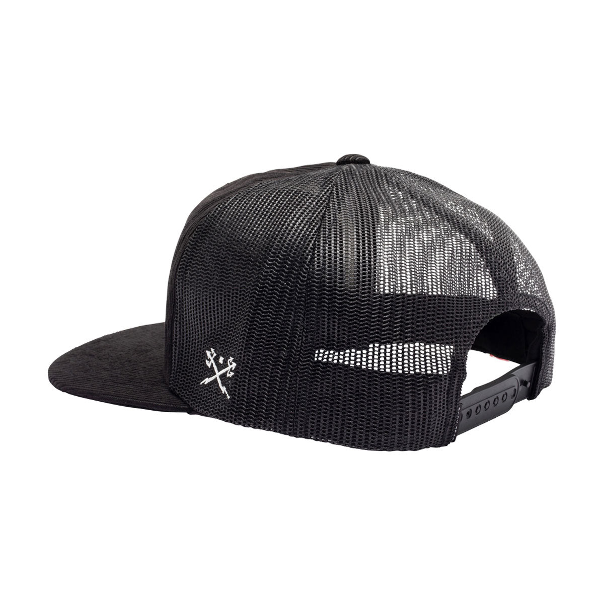 Dark Seas Metal Trucker Hat - Black