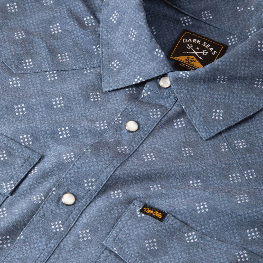 Dark Seas Barton Shirt - Indigo