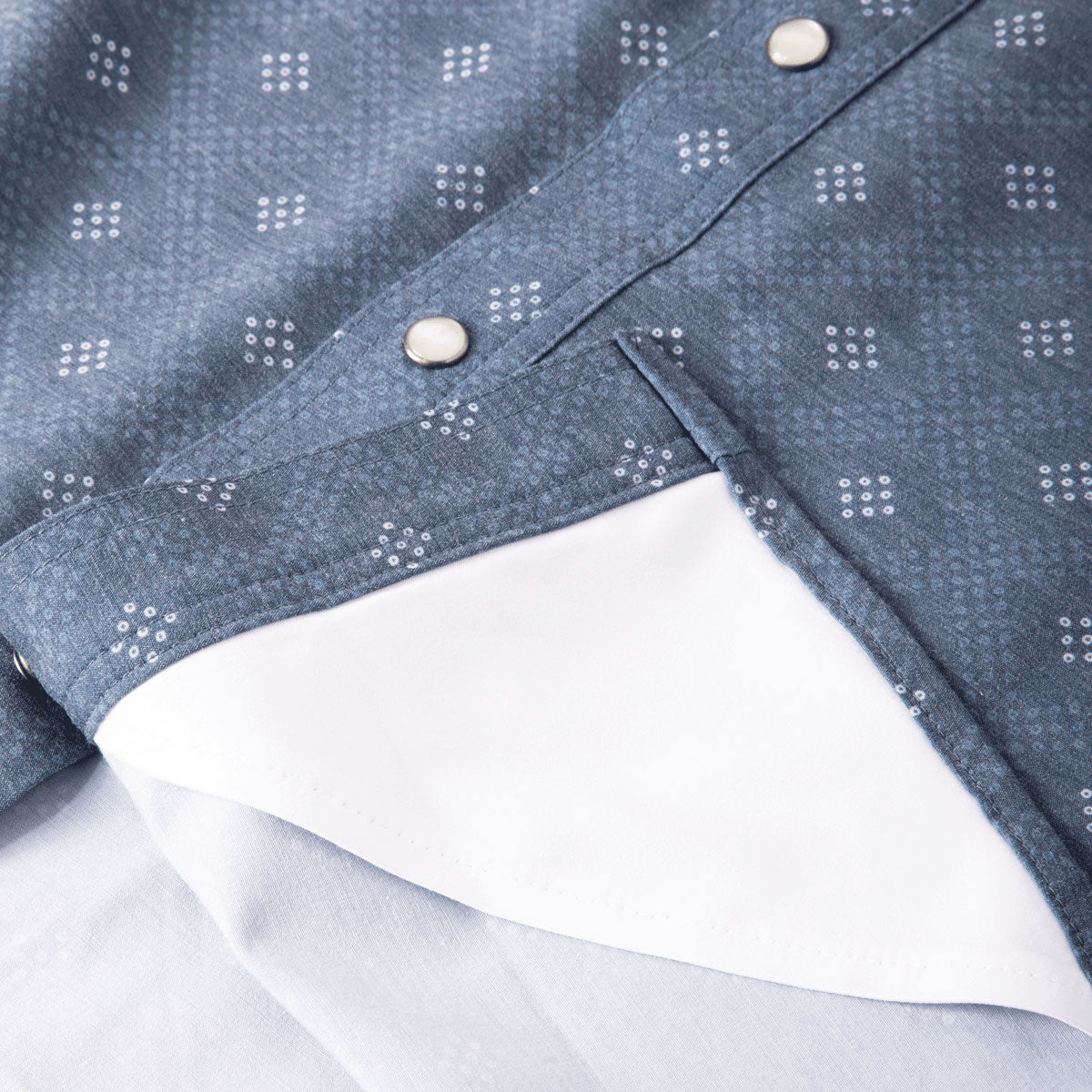Dark Seas Barton Shirt - Indigo