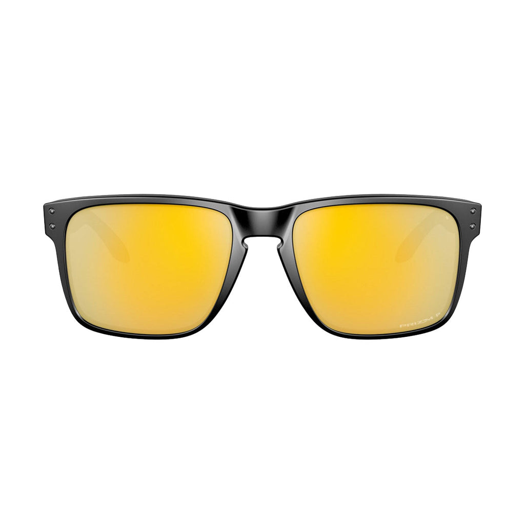 Oakley Holbrook XL Sunglasses - Matte Black/PRIZM 24k Polarized Lens