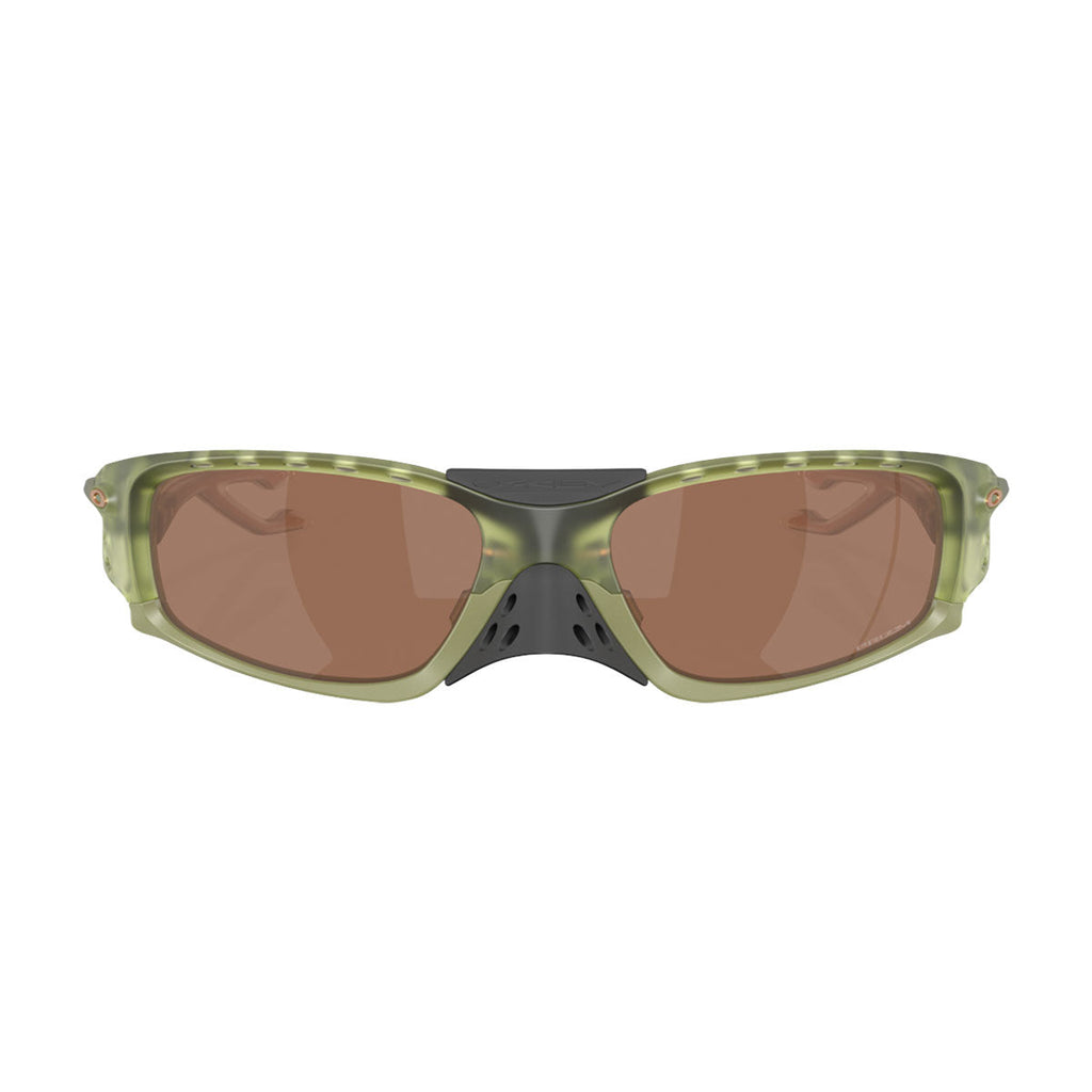 Oakley Plantaris SQ Sunglasses - Matte Trans Fern/PRIZM Tungsten Lens