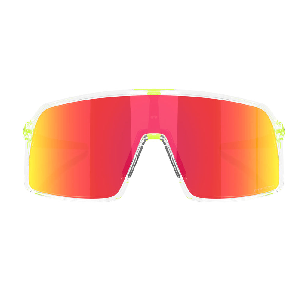 Oakley Sutro Sunglasses - Clear/PRIZM Ruby Lens