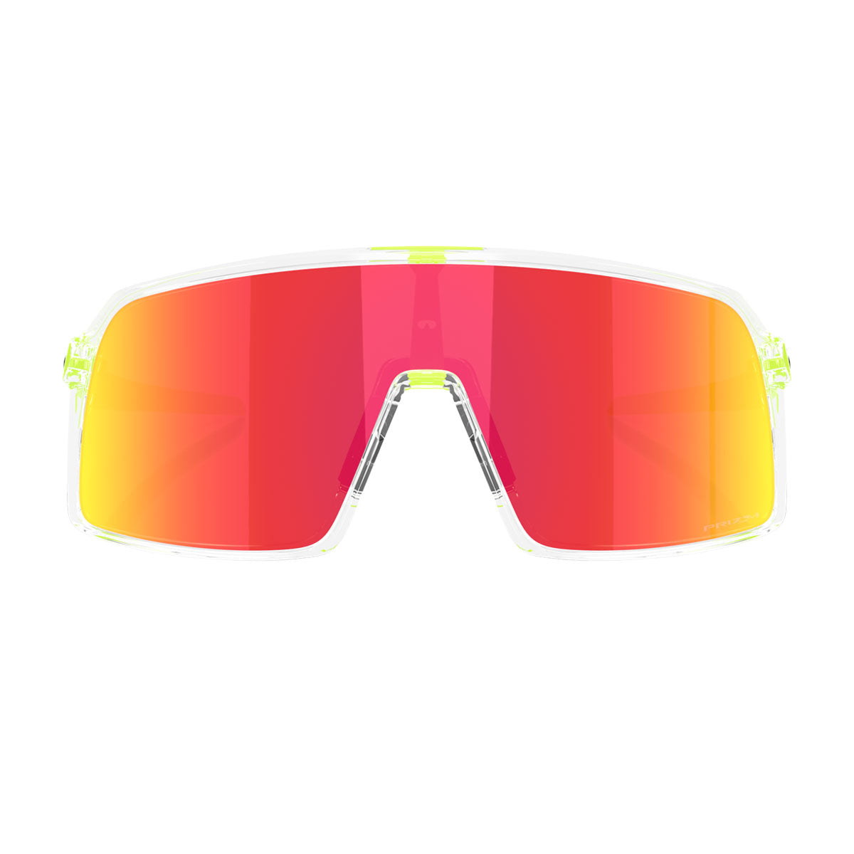 Oakley Sutro Sunglasses - Clear/PRIZM Ruby Lens