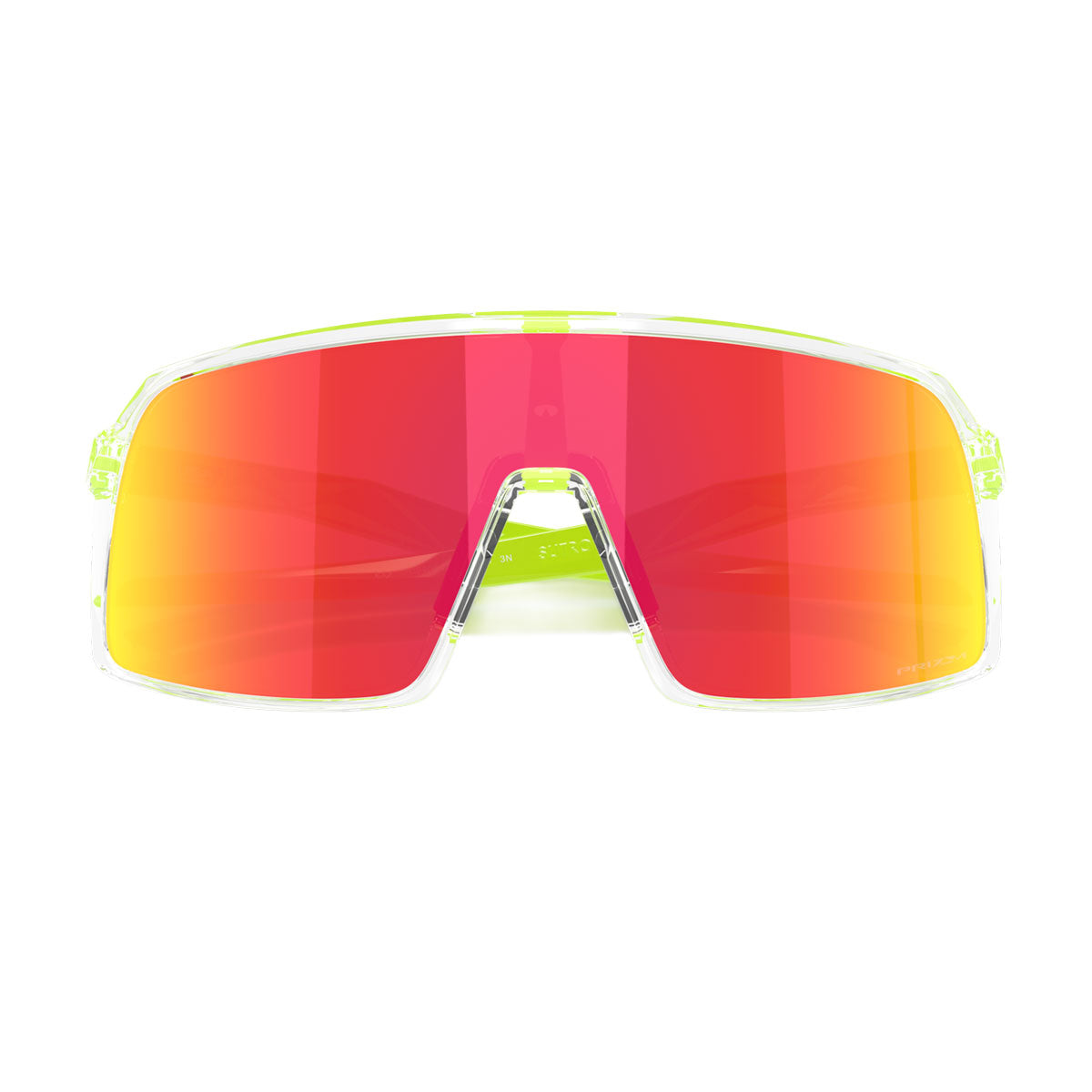 Oakley Sutro Sunglasses - Clear/PRIZM Ruby Lens