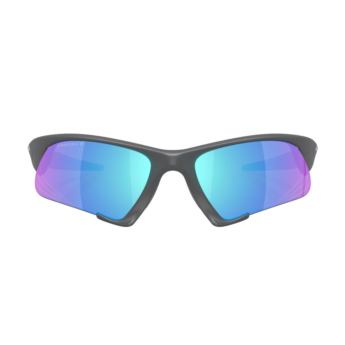 Oakley Suture Jacket Sunglasses - Matte Carbon/PRIZM Sapphire Polarized Lens