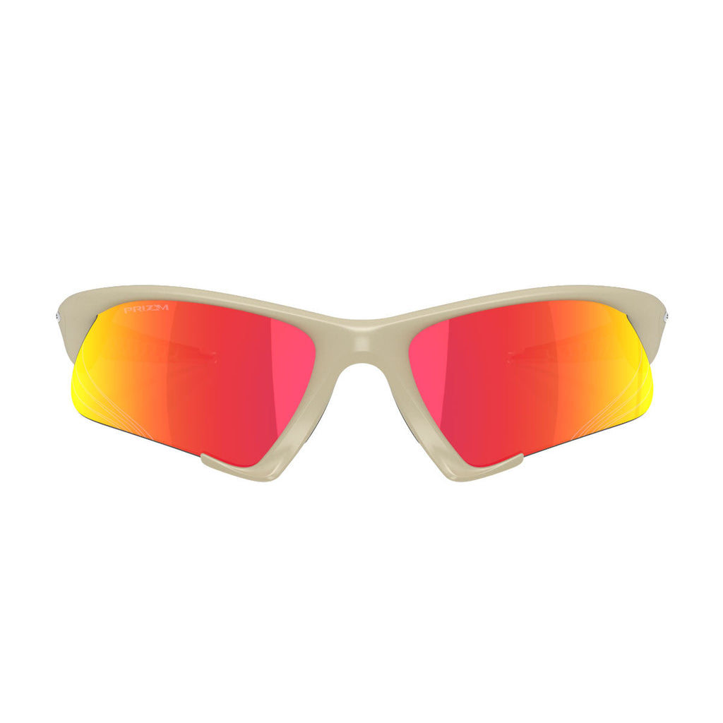 Oakley Suture Jacket Sunglasses - Matte Sand/PRIZM Ruby Lens