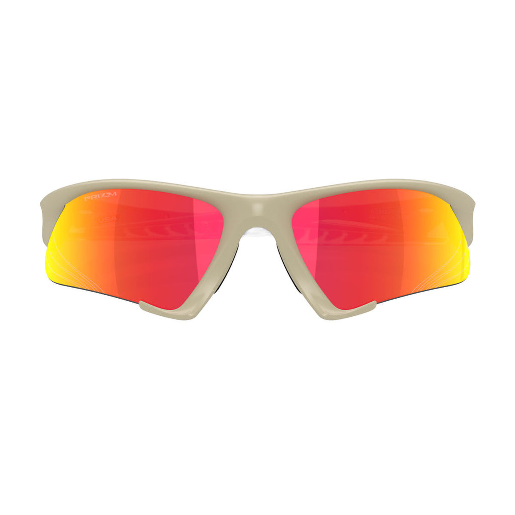 Oakley Suture Jacket Sunglasses - Matte Sand/PRIZM Ruby Lens