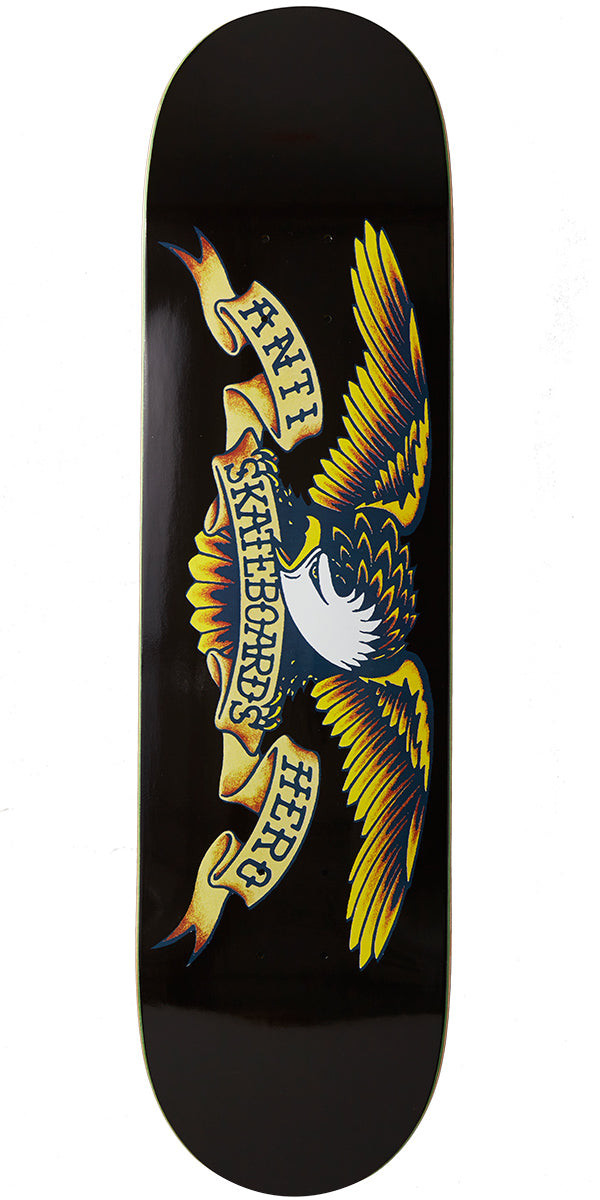 Anti-Hero Classic Eagle Skateboard Deck - Black - 8.125"