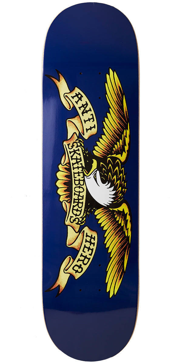 Anti-Hero Classic Eagle Skateboard Deck - Navy - 8.50"