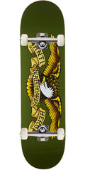 Anti-Hero Classic Eagle Skateboard Complete - Olive - 8.38"