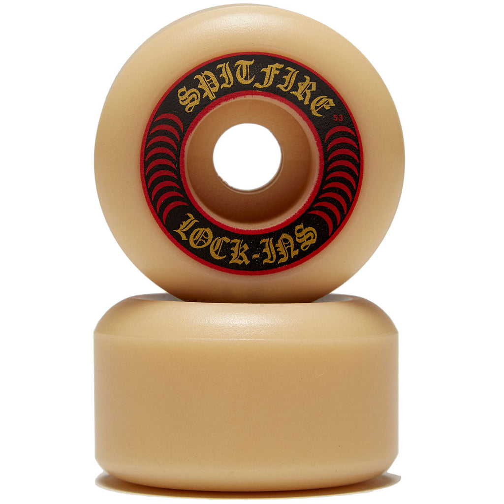 Spitfire Formula Four 101d Lock Ins Skateboard Wheels - 53mm