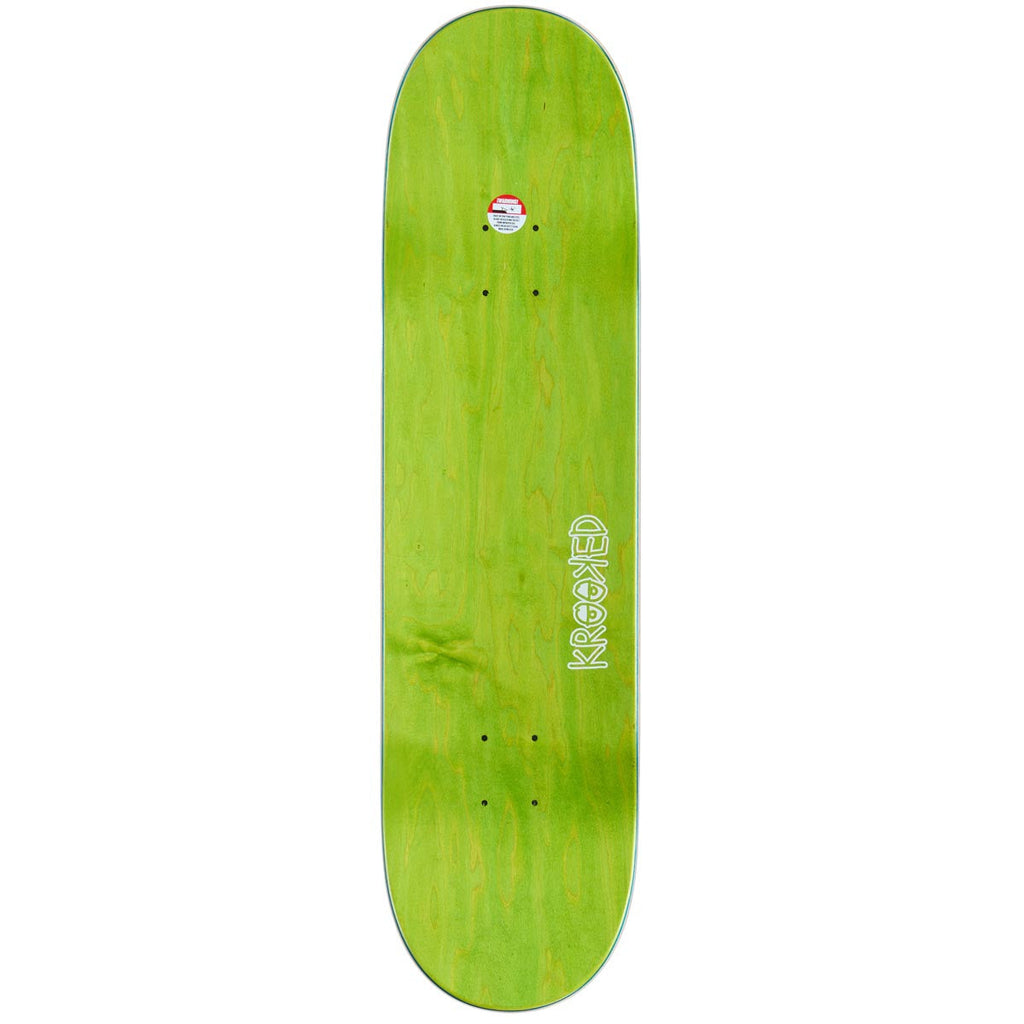 Krooked Eyes Skateboard Complete - Orange - 8.25"