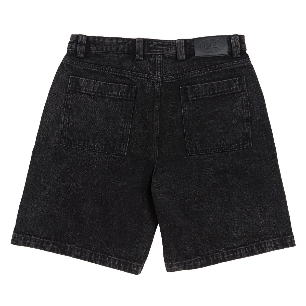 Real Street Cleaner Denim Shorts - Black Stone/Acid Wash