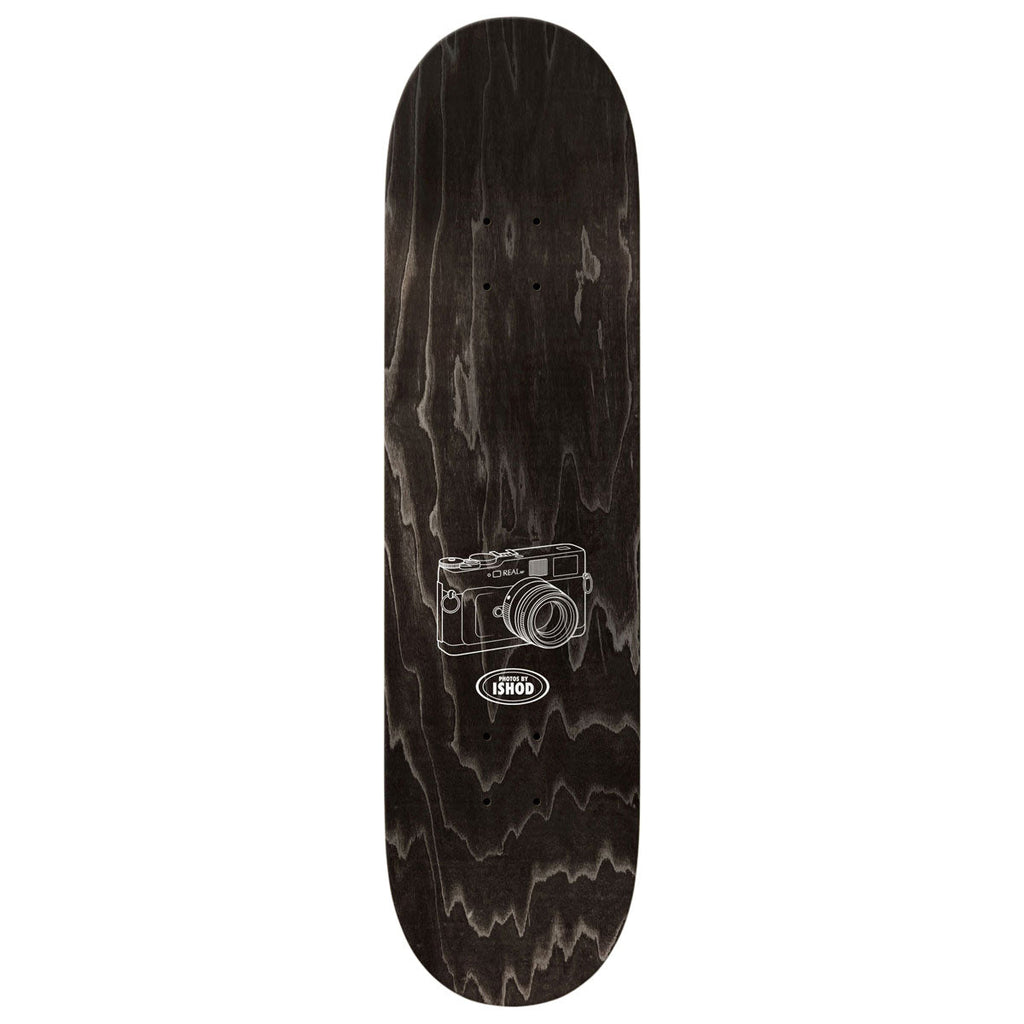 Real Ishod Photos Twin Tail Slick Skateboard Complete - Black - 8.30"