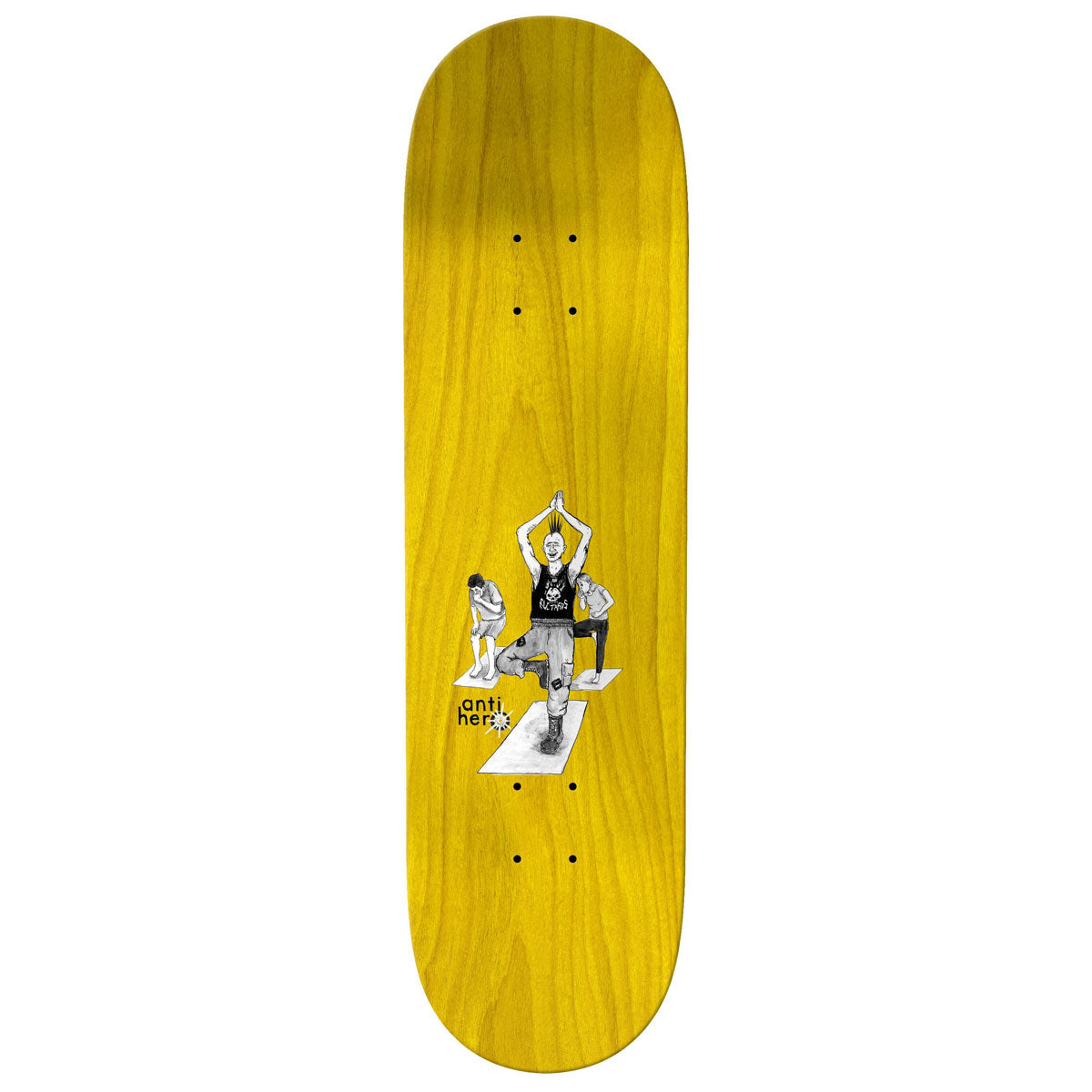 Anti-Hero Grant I Farted In Yoga Class Skateboard Deck - 8.50"