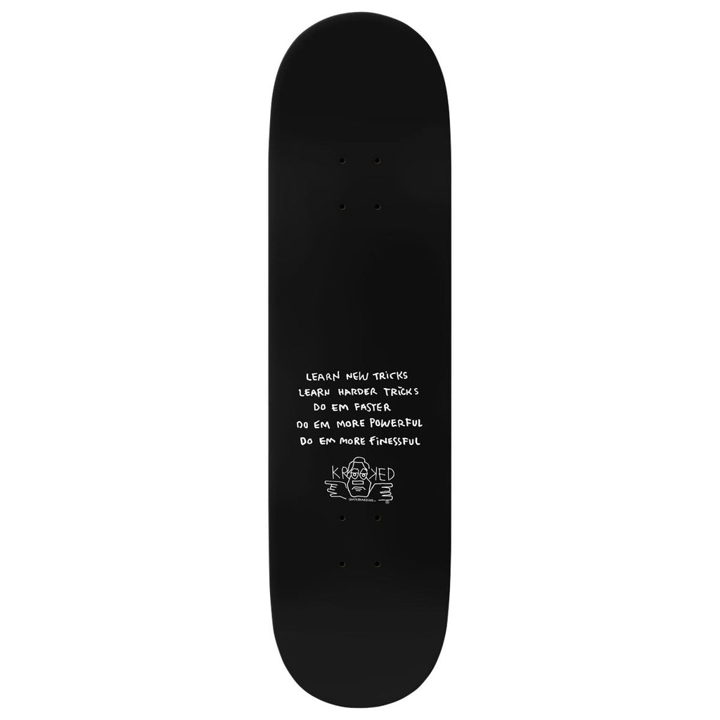 Krooked Wilson Concealed Skateboard Deck - 8.38"