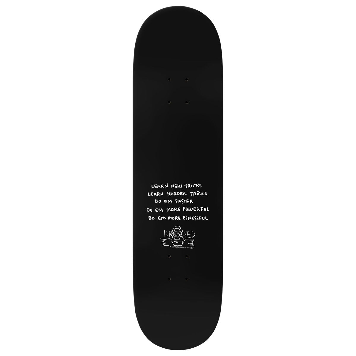 Krooked Wilson Concealed Skateboard Deck - 8.38"