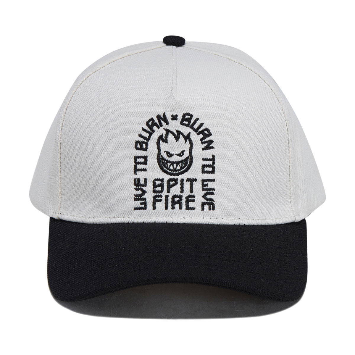 Spitfire LTB Arch Hat - Off White/Black